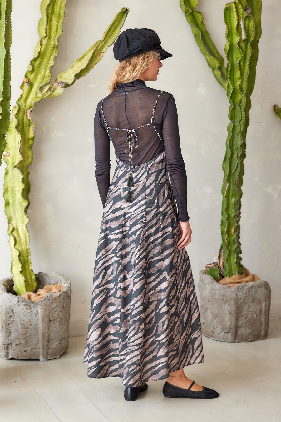 Beverly Hills Safari Maxi Dress