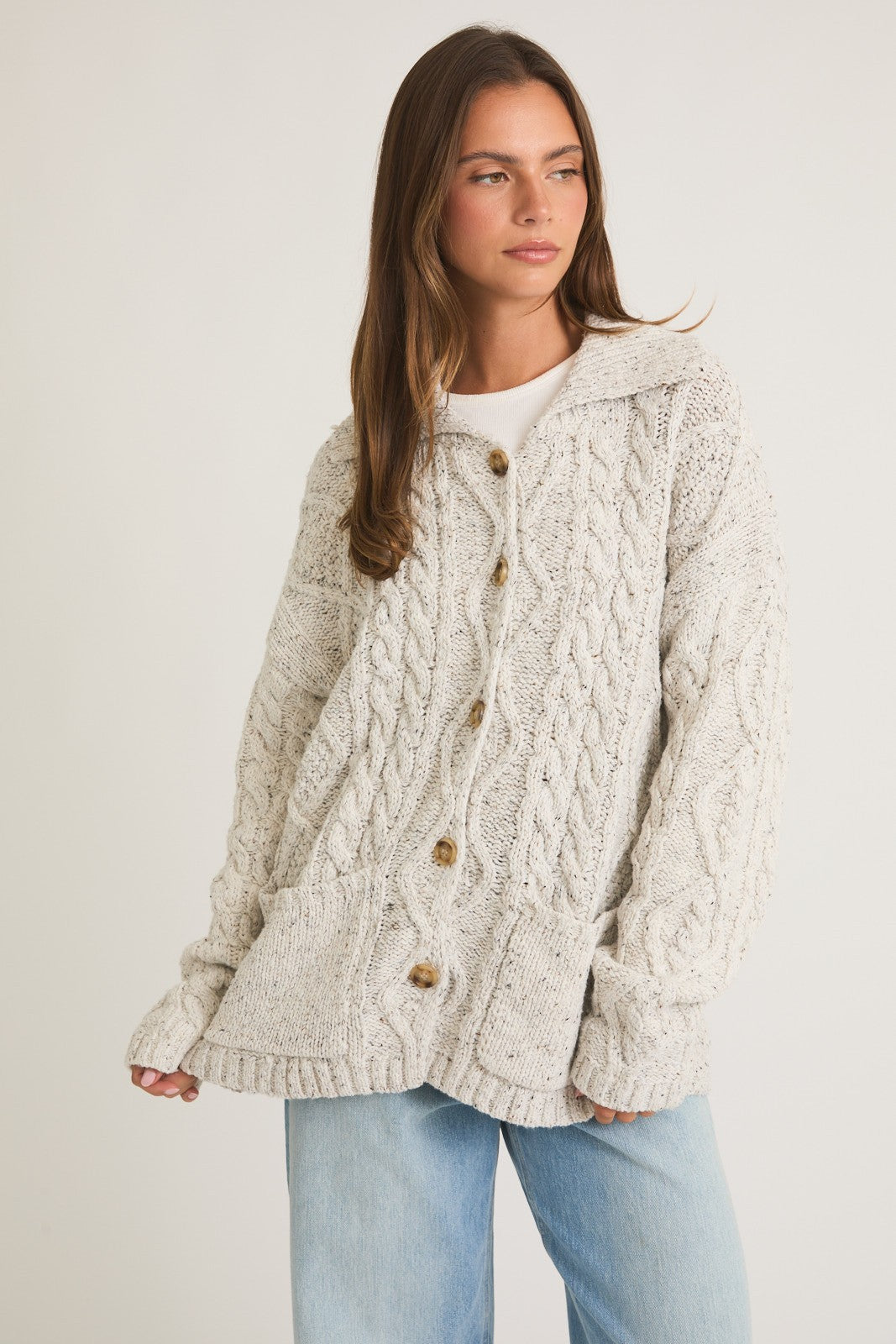 The Cabot Cove Oversized Cardigan