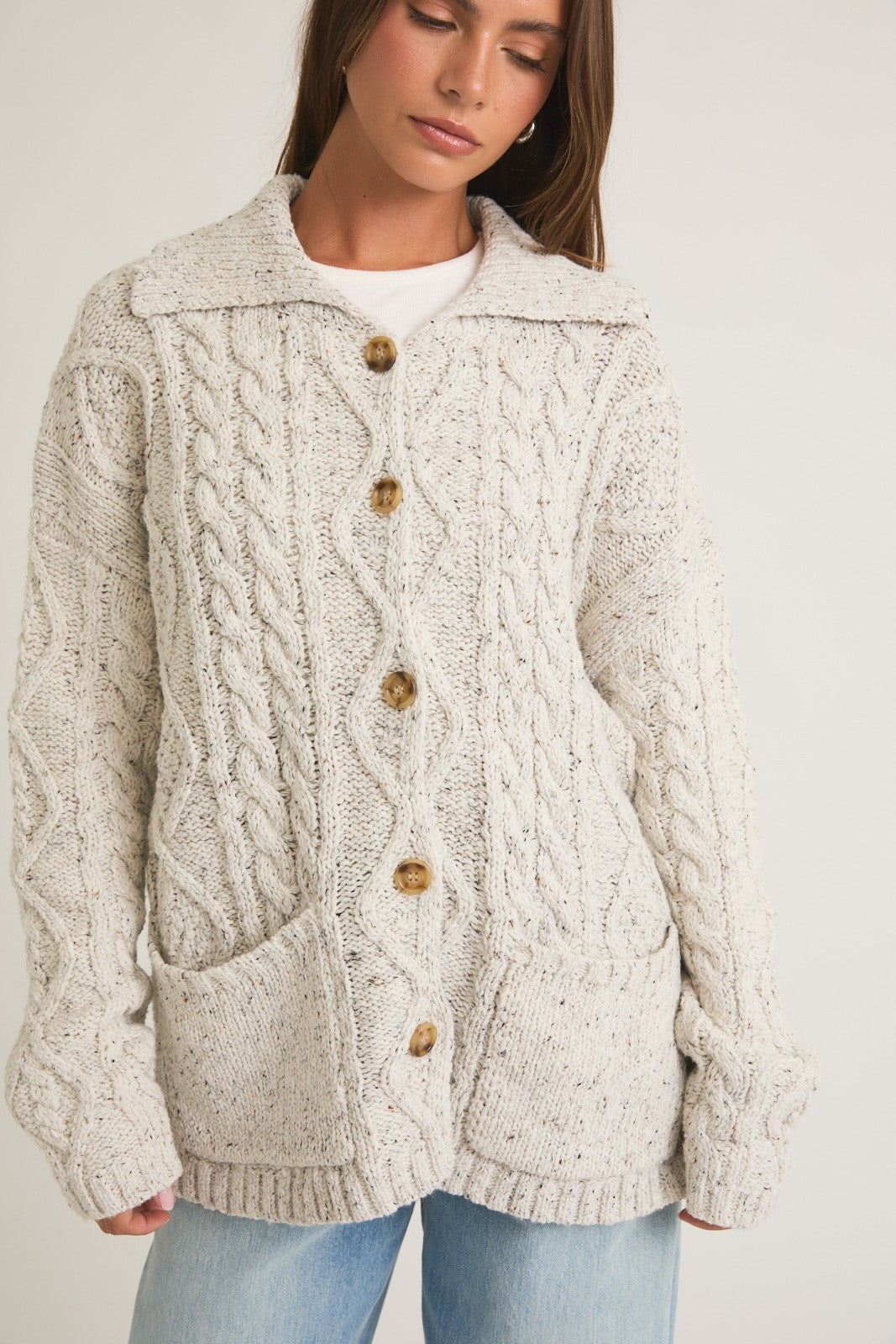 The Cabot Cove Oversized Cardigan
