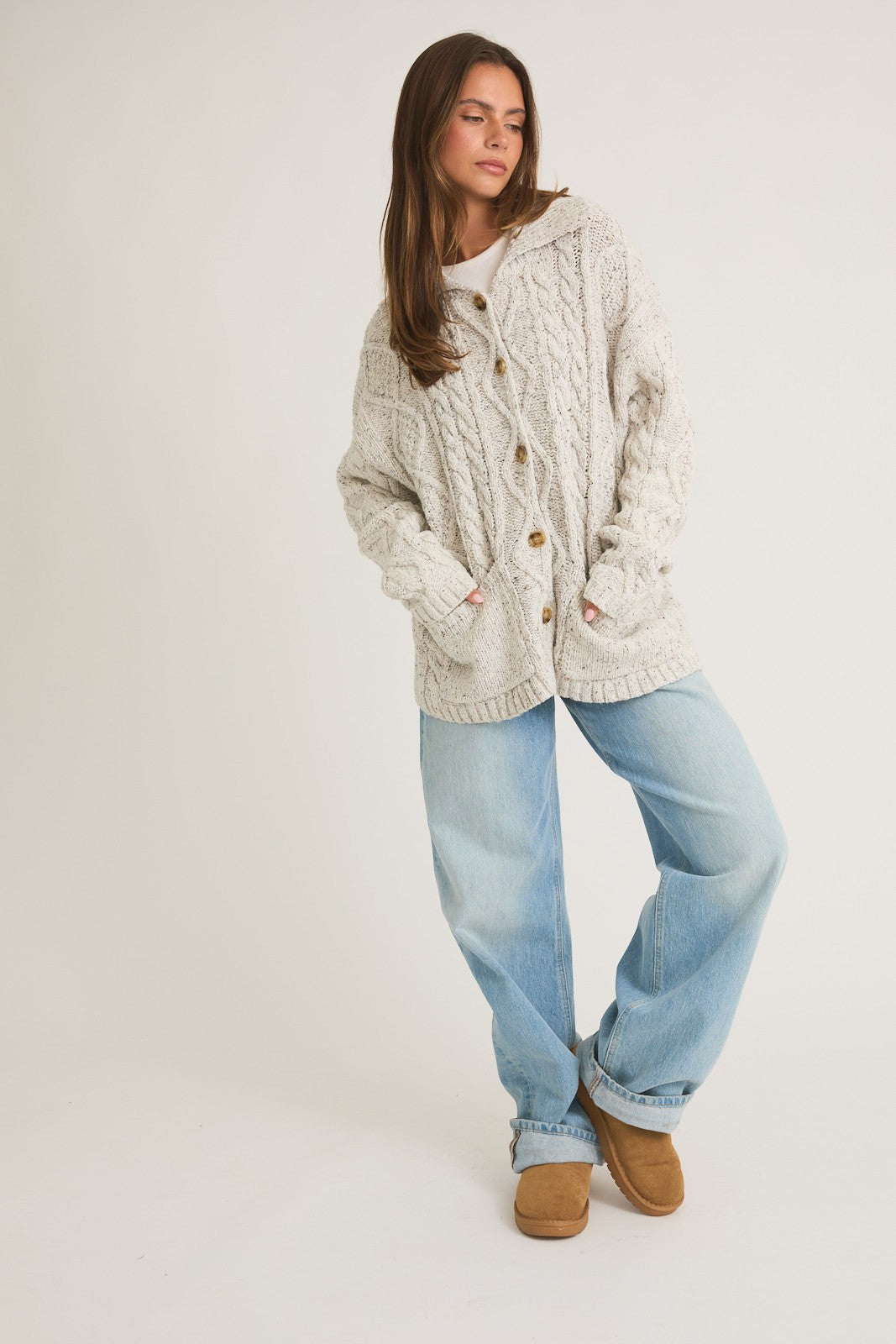 The Cabot Cove Oversized Cardigan