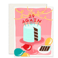 29 Again Birthday Card