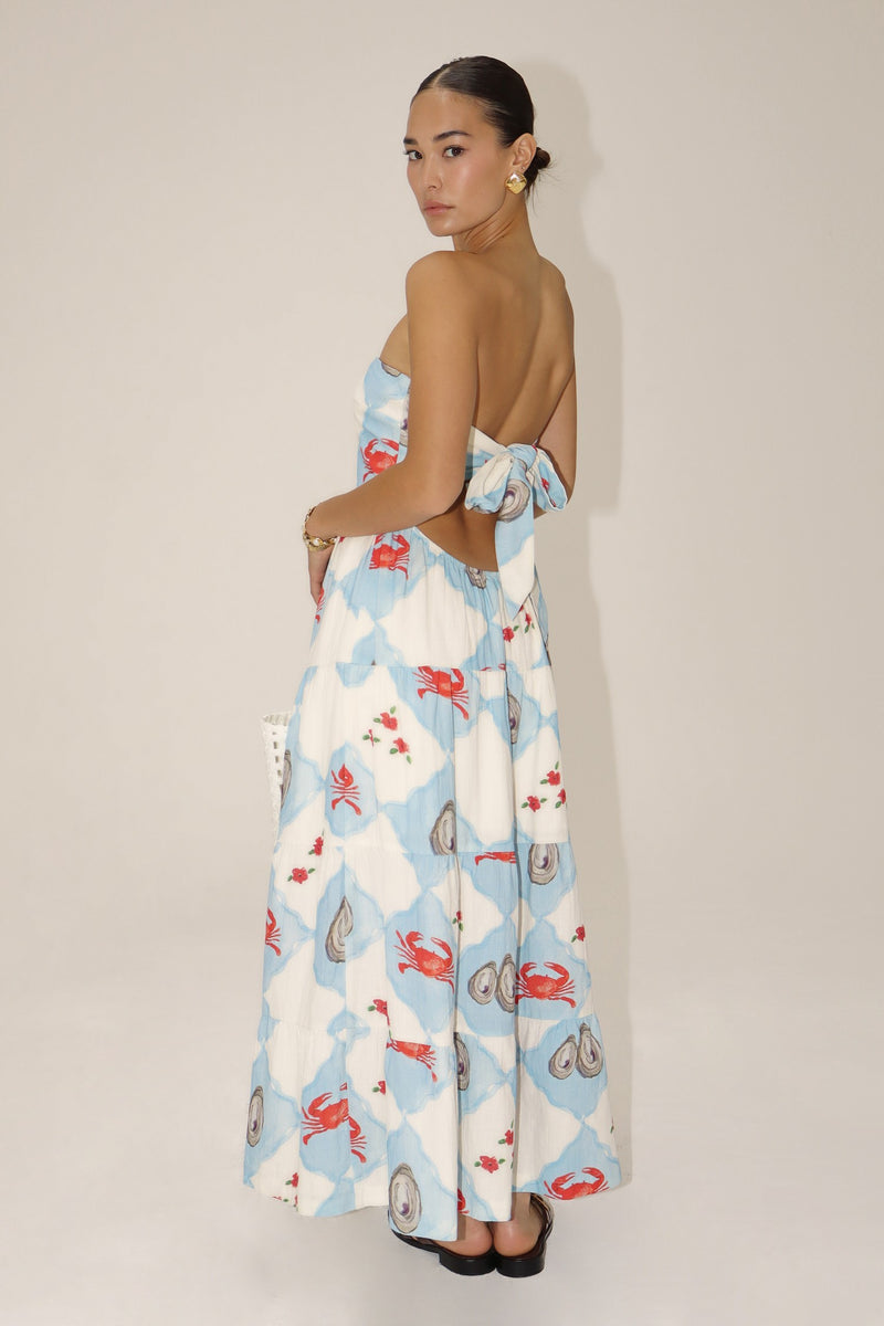 Oceana Strapless Maxi Dress