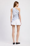 Offbeat Elegance Tunic Top