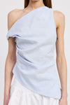 Offbeat Elegance Tunic Top