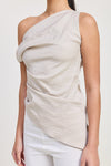 Offbeat Elegance Tunic Top