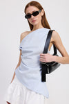 Offbeat Elegance Tunic Top