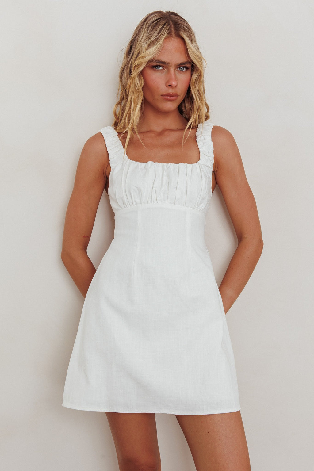 Sugar & Spice Babydoll Mini Dress