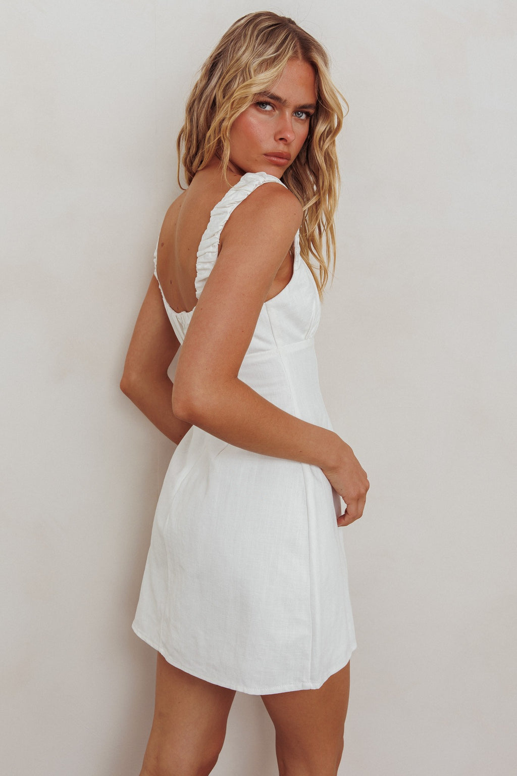 Sugar & Spice Babydoll Mini Dress