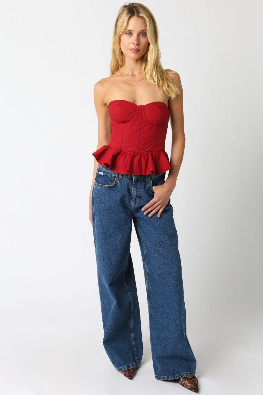 Autumn Corset Top