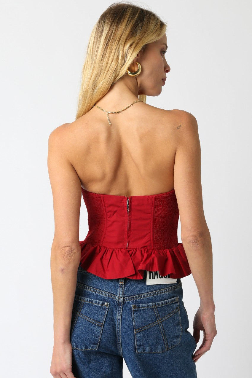 Autumn Corset Top
