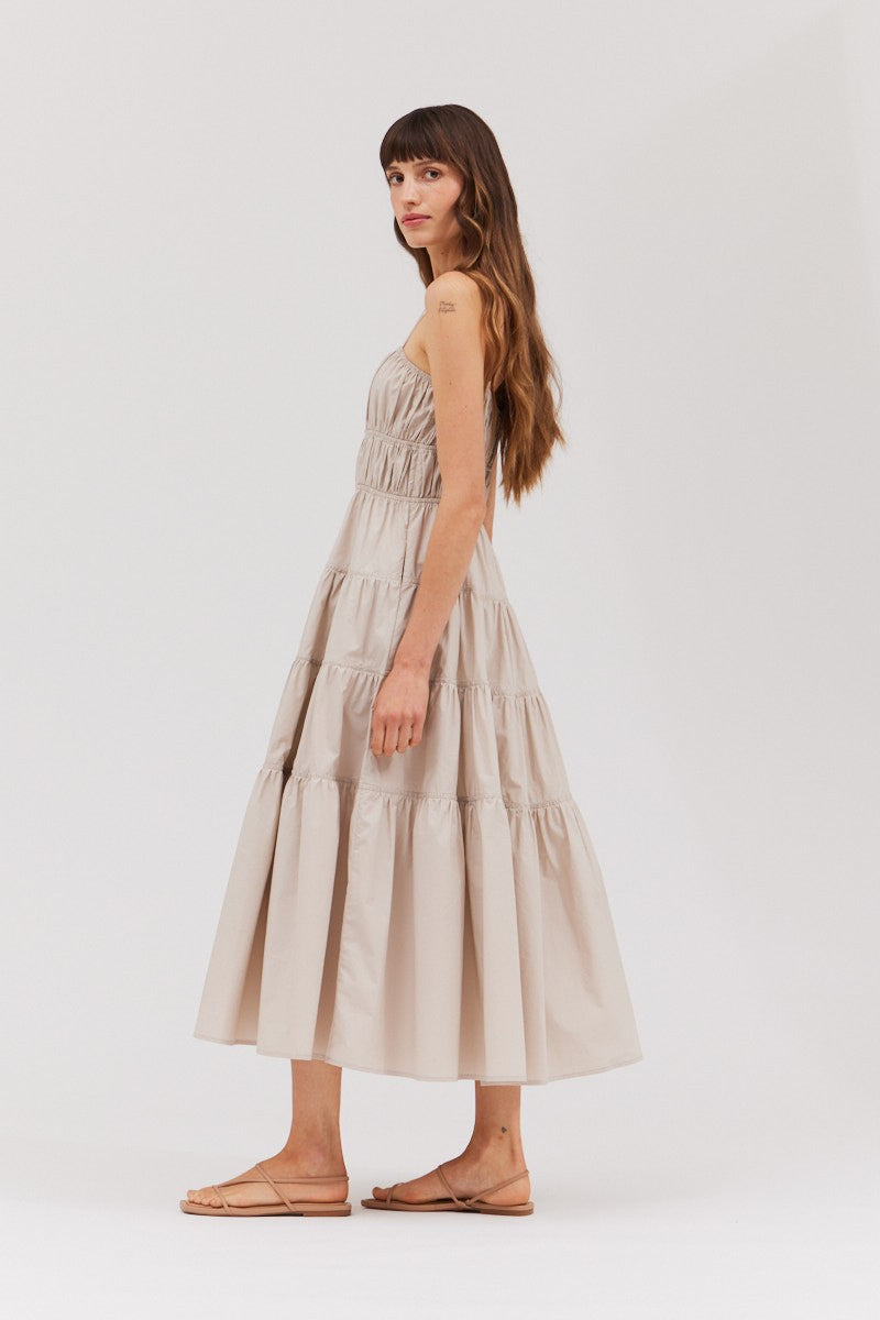 Prairie Bloom Midi Dress