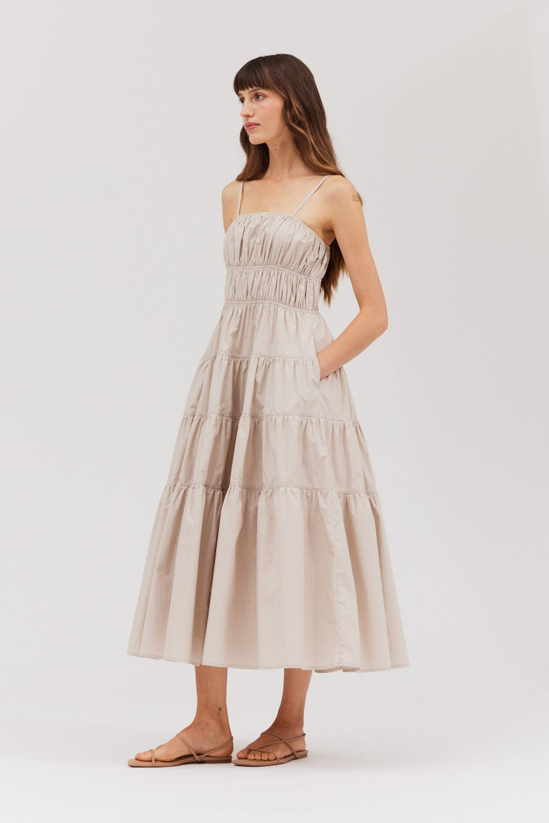 Prairie Bloom Midi Dress