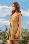 You Broke Me First Babydoll Dress