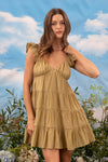 You Broke Me First Babydoll Dress
