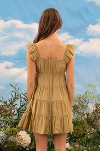 You Broke Me First Babydoll Dress