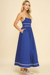 FrameFlair Maxi Dress