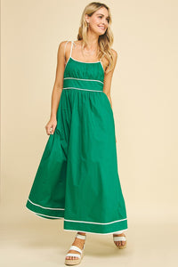 FrameFlair Maxi Dress