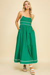 FrameFlair Maxi Dress