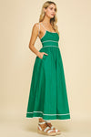 FrameFlair Maxi Dress