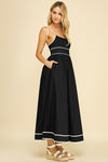 FrameFlair Maxi Dress