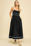 FrameFlair Maxi Dress