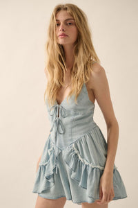Darling in Denim Romper