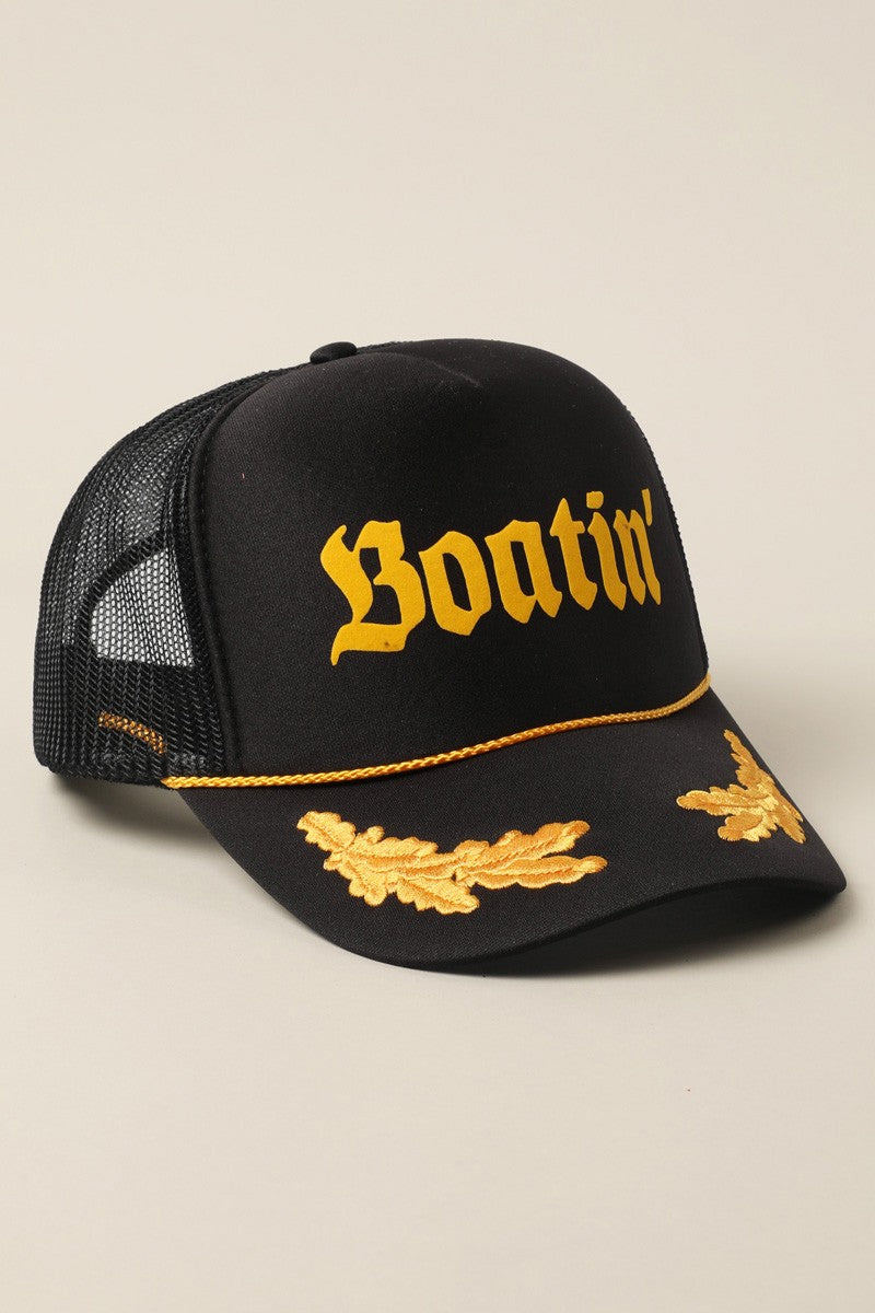Boatin Trucker Hat