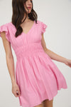 The Rosalie Ruffle Mini Dress