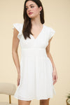 The Rosalie Ruffle Mini Dress
