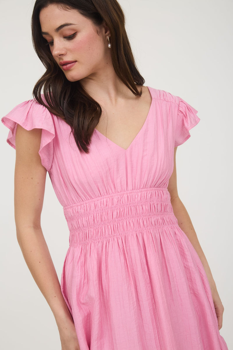 The Rosalie Ruffle Mini Dress
