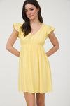 The Rosalie Ruffle Mini Dress