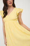 The Rosalie Ruffle Mini Dress