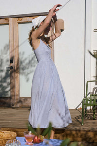 Sassy Stripe Corset Dress