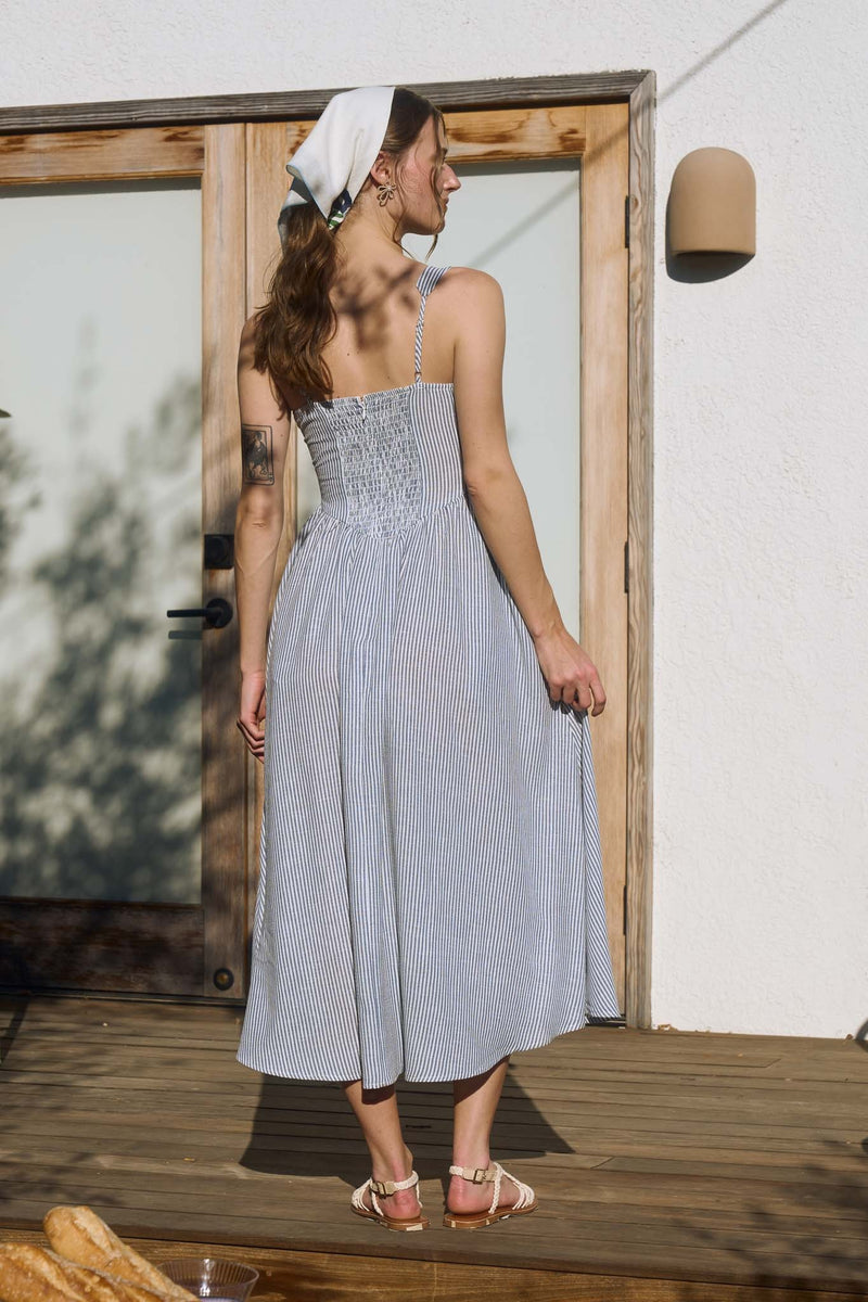 Sassy Stripe Corset Dress