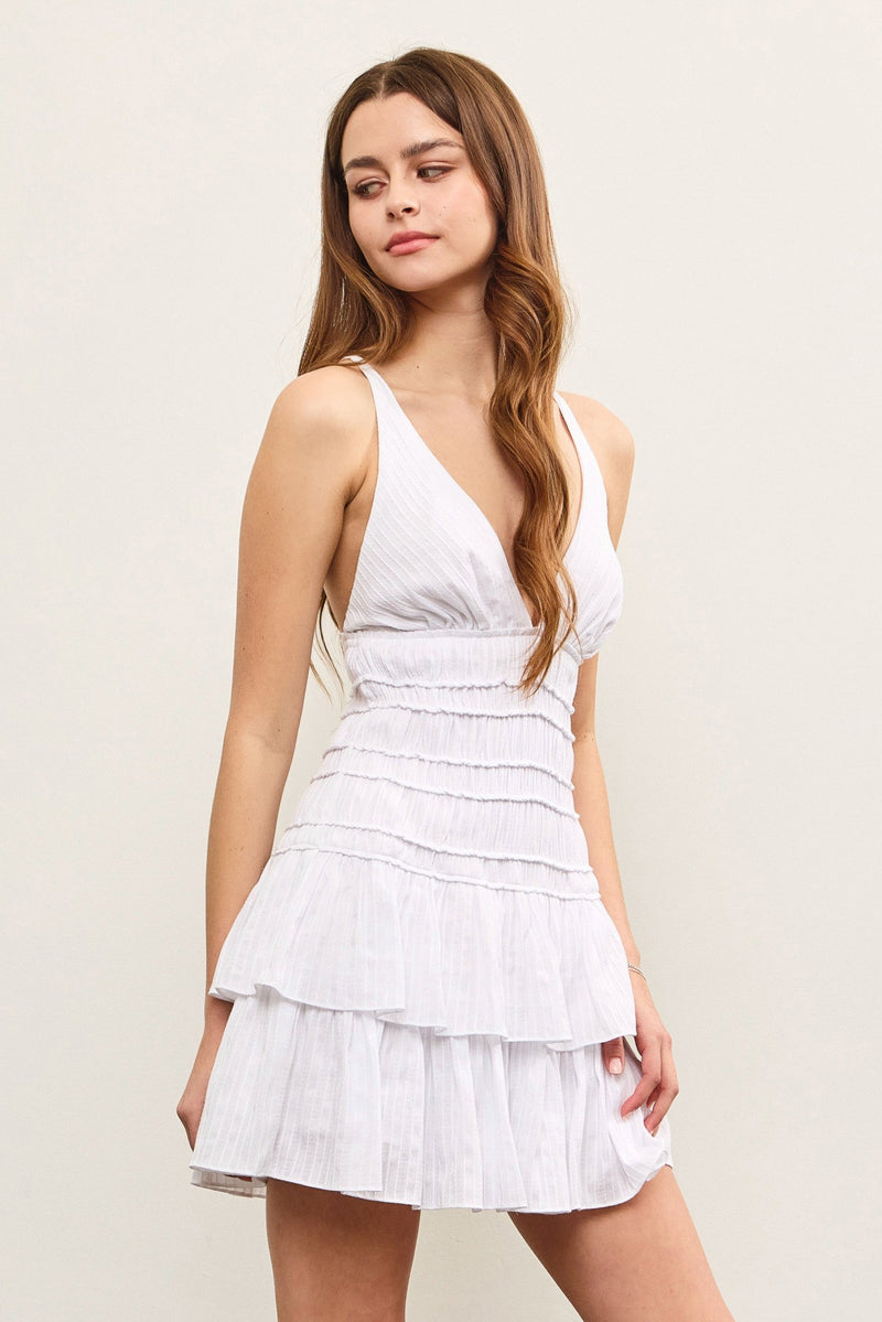 Mod Meadow Mini Dress