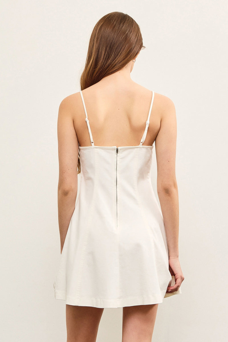 Denim Belle Sweetheart Cami Dress