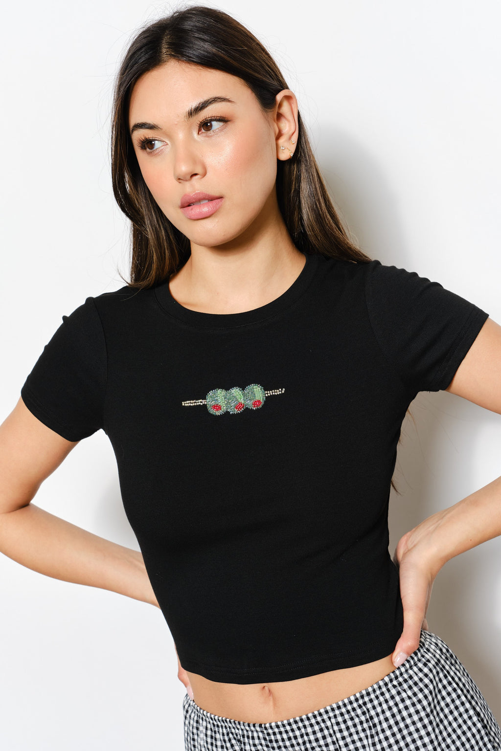 Extra Dirty Please Beaded Tee