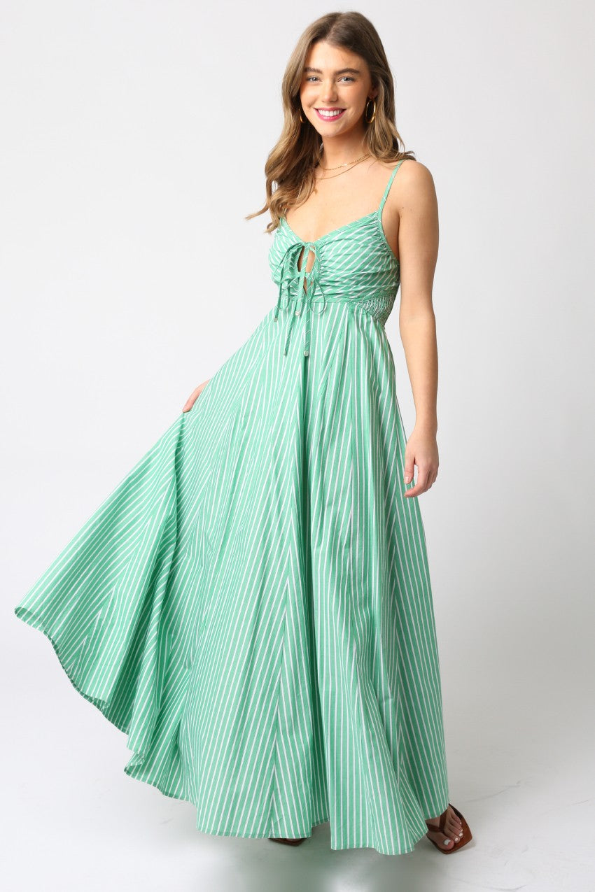 The Mish Stripe Maxi Dress