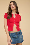 The Sloan Short Sleeve Cardigan