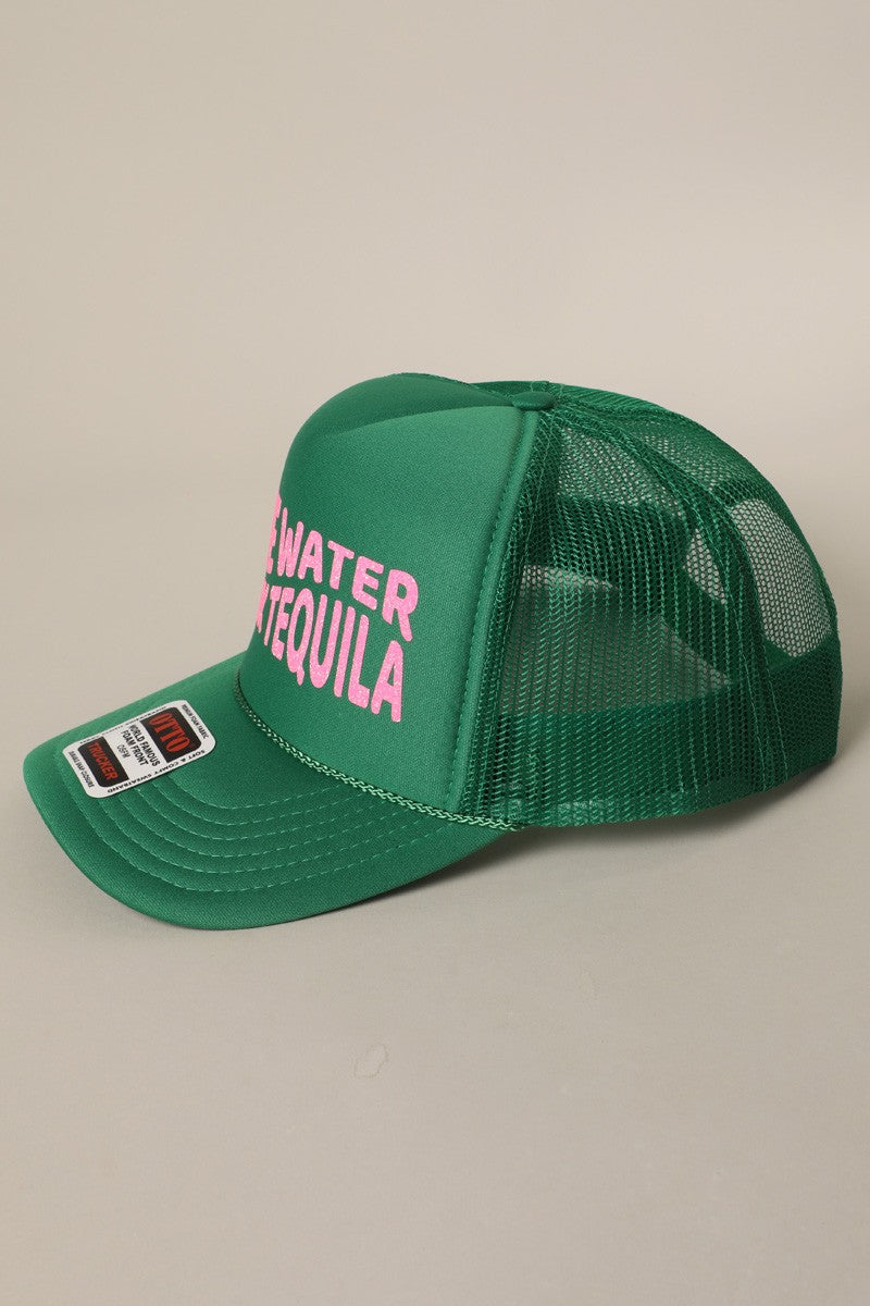 Save Water Drink Tequila Trucker Hat
