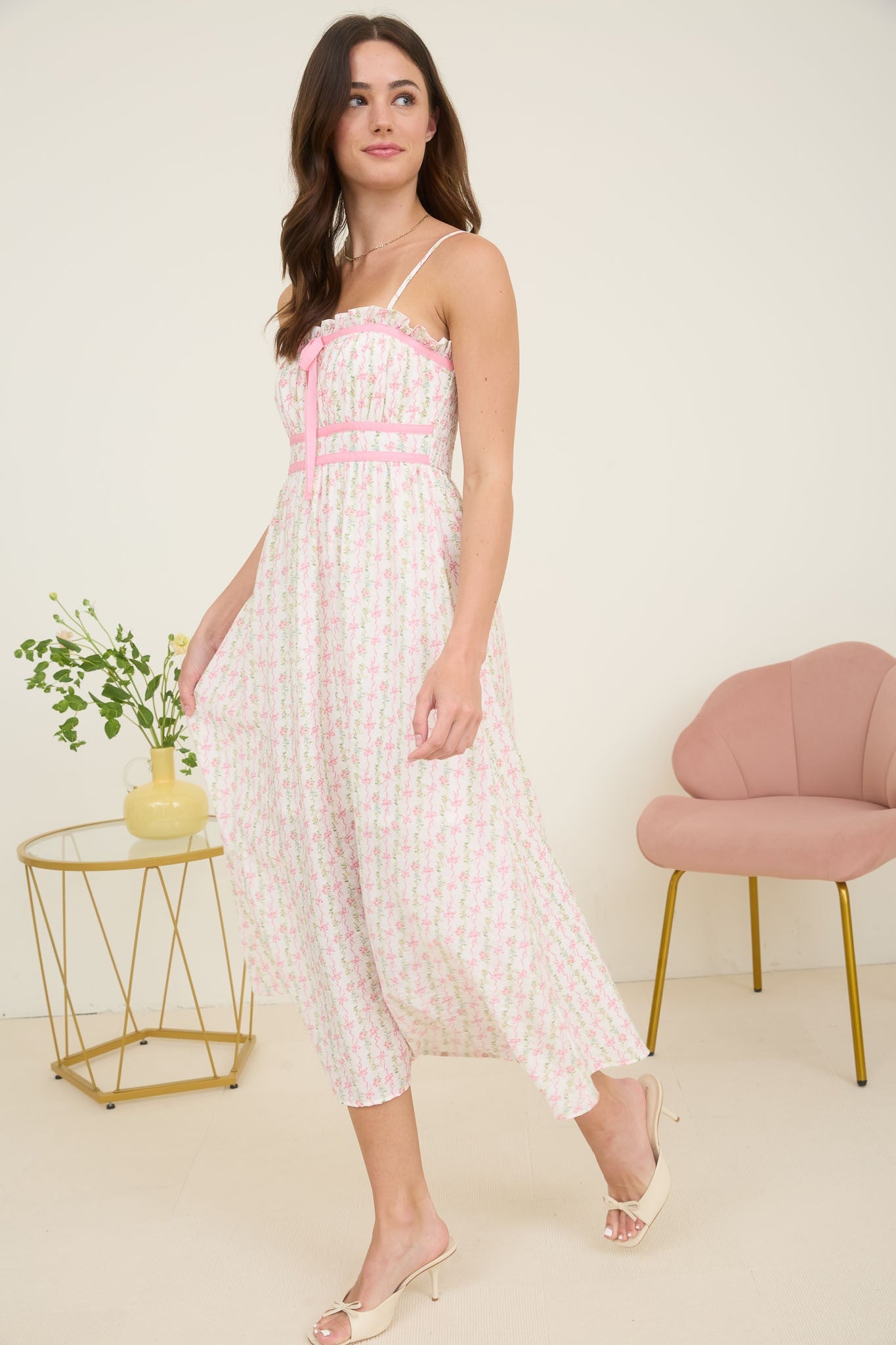 Garden In Bloom Midi Dress