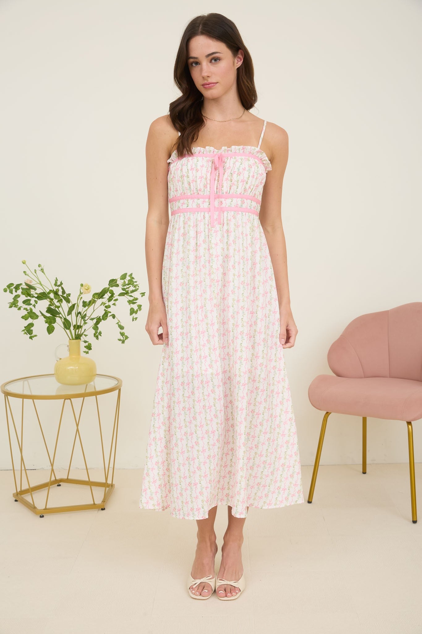 Garden In Bloom Midi Dress