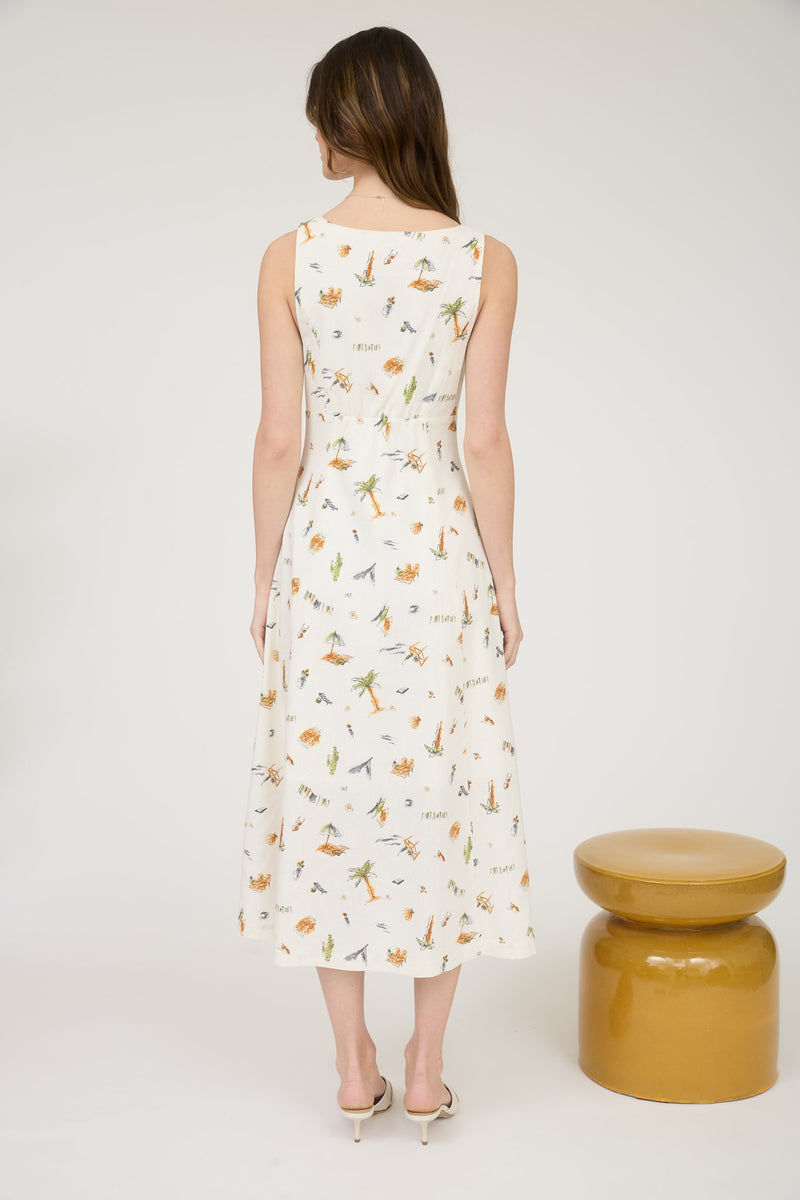 Beachbound Midi Dress