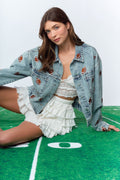 Football Fever Denim Jacket