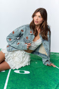 Football Fever Denim Jacket