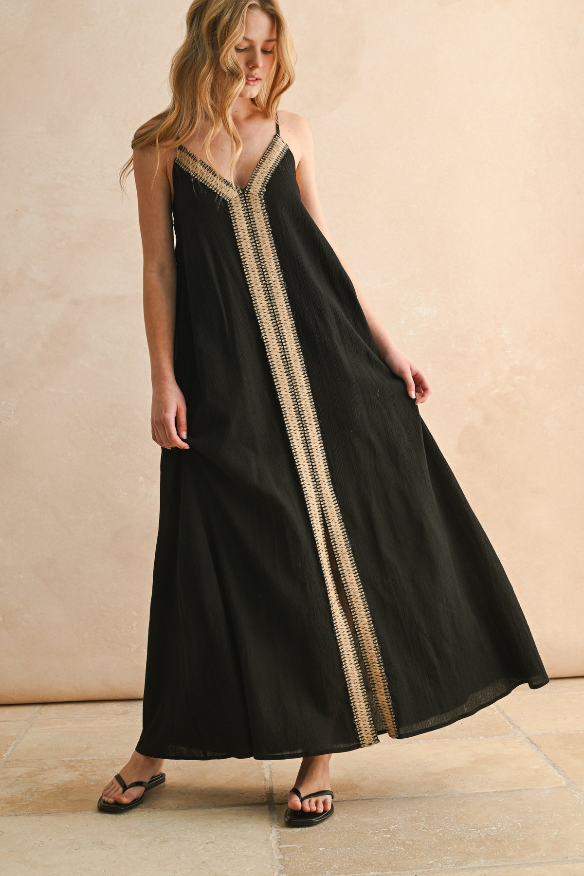 Rafia Robe The Raffia Reverie Maxi Dress