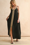 The Raffia Reverie Maxi Dress