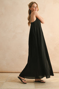 The Raffia Reverie Maxi Dress