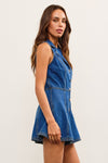 Cowgirl Crush Denim Romper