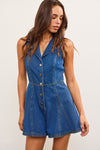 Cowgirl Crush Denim Romper
